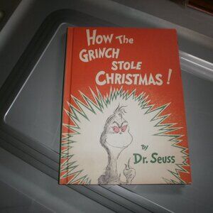 How the Grinch stole Christmas 1957 Storybook- By Dr. Seuss